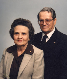 1988 portrait of Elton and Janice