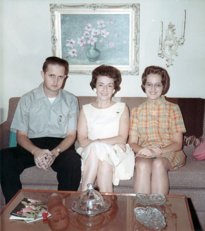 Louis Grady Threadgill, Betty Threadgill, and Martha Morris